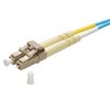 Monoprice OM4 Fiber Optic Cable - 3 Meters - Aqua, LC/LC, UL, 50/125, Multi Mode, 10GB, OFNR, Corning, For High-Throughput Enterprise Networks - 2 of 4