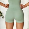 Anna-Kaci Women's High Waist Athletic Shorts Compression Fit with Seamless Design - 4 of 4