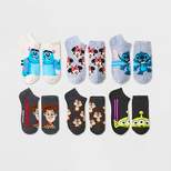 Women's Disney 100 Mash-up 6pk Low Cut Socks - Assorted Colors 4-10