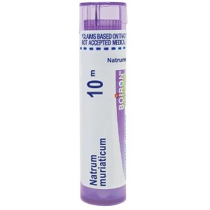 Natrum Muriaticum 10M by Boiron Homeopathic Single Medicine For Allergy  -  80 Pellet - 1 of 2