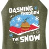 Women's - SpongeBob SquarePants - Dashing Through The Snow Graphic High Neck Tank - 2 of 4