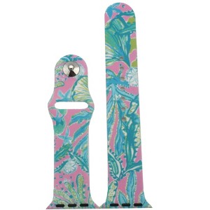 Olivia pratt printed silicone apple watch band - 1 of 4