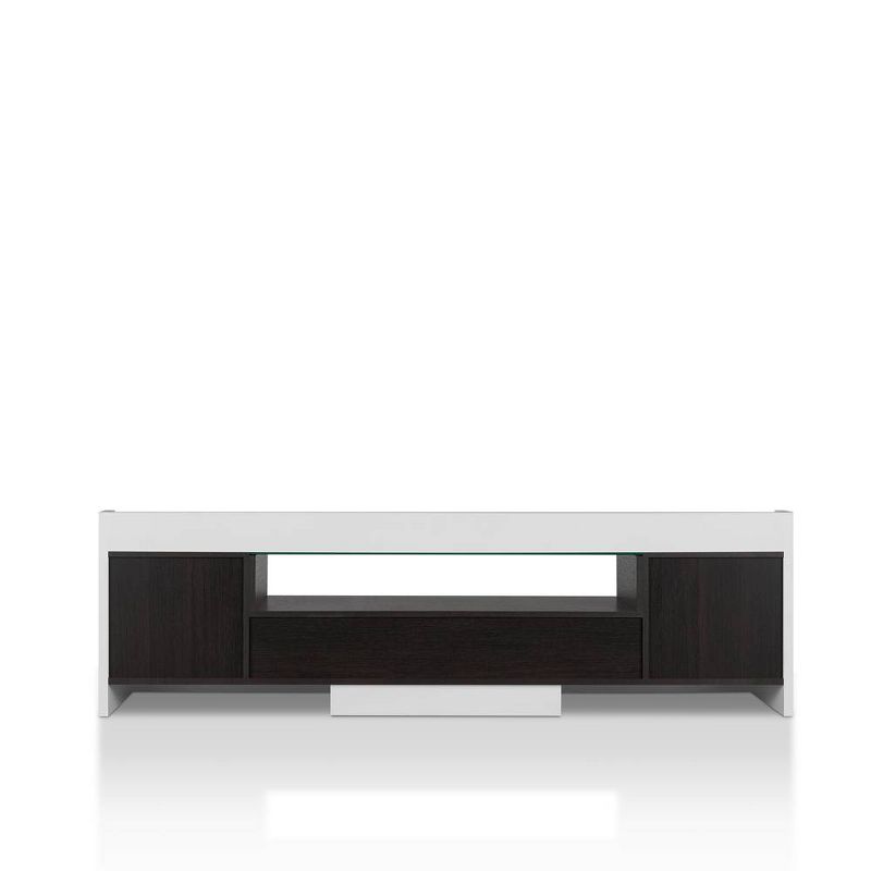 Henry Storage TV Stand for TVs up to 78&#34; White/Espresso - miBasics, 5 of 10
