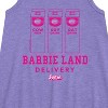 - Barbie - Barbie Land Delivery Graphic Sleeveless Aline Dress - 2 of 3