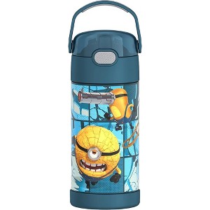 Thermos 12 oz. Kid's Funtainer Vacuum Insulated Stainless Steel Water Bottle - 1 of 2