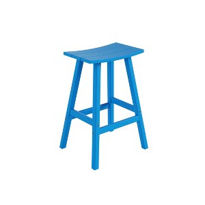 WestinTrends Outdoor Patio Adirondack Counter Height Stool Chair - 1 of 4