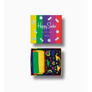 Happy Socks Adult 2pk Pride Socks Gift Set