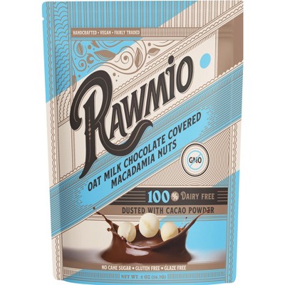 Rawmio Oat Milk Chocolate Covered Macadamia Nuts