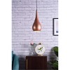 Elegant Lighting Nora 1 Light Honey Gold Pendant - 2 of 4
