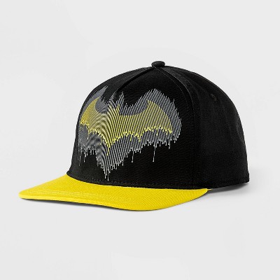 Boys' Batman Snapback Baseball Hat - Yellow/Black