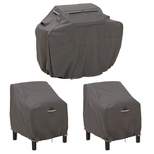 Ravenna Large Grill Cover and Patio Lounge Chair Cover Bundle - Classic Accessories