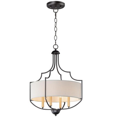 Maxim Lighting Savant 4 - Light Chandelier in  Bronze/Antique Brass