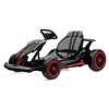 24V Kids Go Kart, Powerful Drift Kart with Dual 150W Motors, High Speed Electric Outdoor Ride On Toy, Battery Powered Ride On Racing Car with Music - 2 of 4