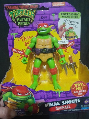 Teenage Mutant Ninja Turtles: Mutant Mayhem 5.5” Leonardo Deluxe Ninja  Shouts Figure by Playmates Toys 