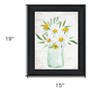 HomeRoots Floral Bouquet Black Framed Print Wall Art - 3 of 3
