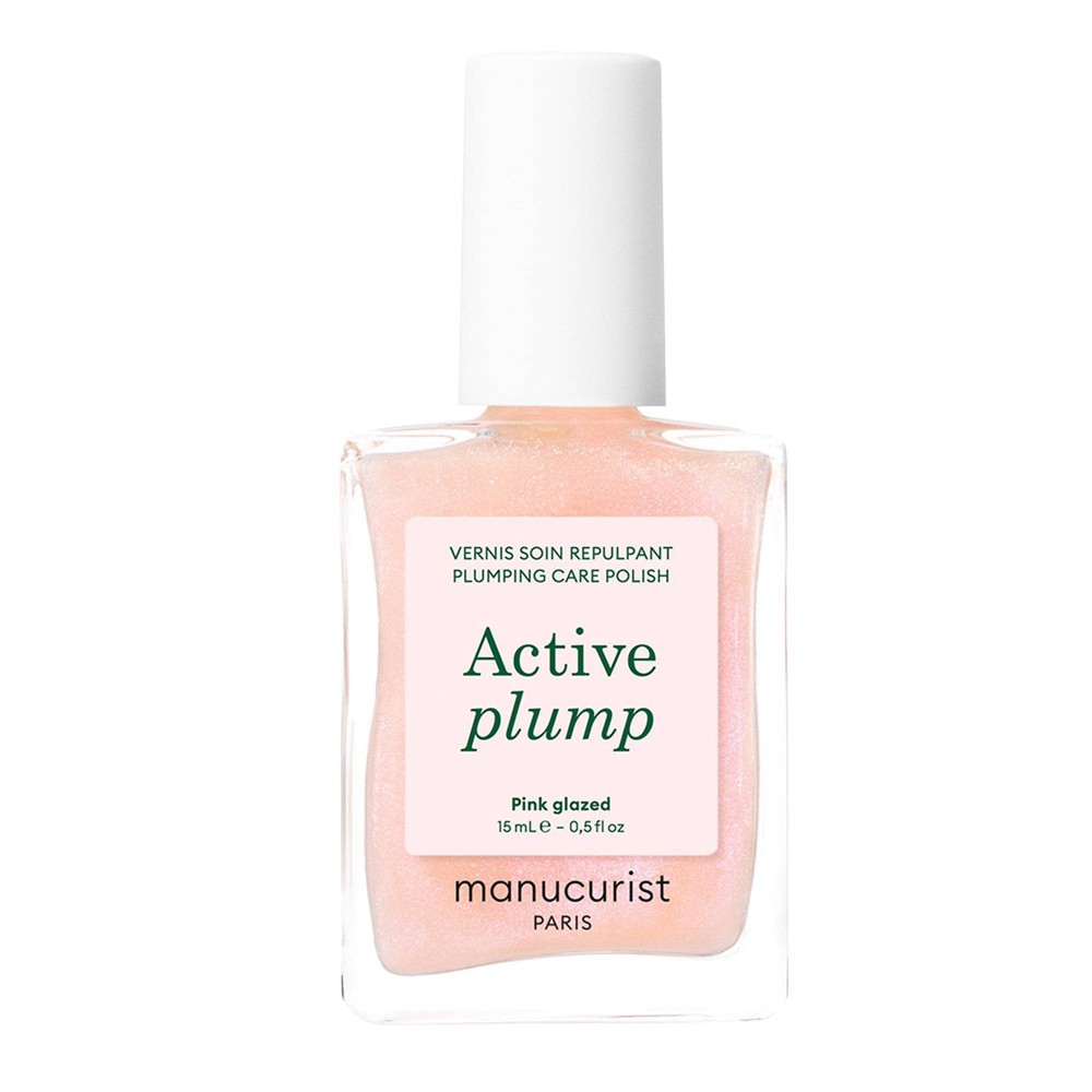 Manucurist Active Plump Nail Polish - Pink Glazed - 0.51 fl oz - Beauty Studio