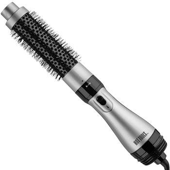 Hot Tools Pro Signature Black Ti One-Step Round Brush Detachable Volumizer Hair Dryers - Black