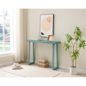 Kings Brand Furniture – Claude Console Table, Modern Entryway Table with Sleek Design for Hallway, Living Room, or Behind Sofa - 1 of 3