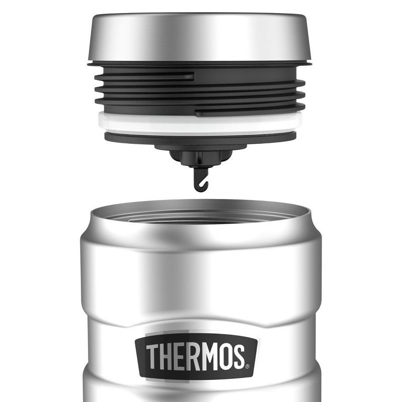 Thermos 16 oz. Stainless King Vacuum Insulated Stainless Steel Travel Mug, 3 of 5