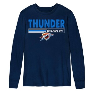 NBA Oklahoma City Thunder Boys' Long Sleeve T-Shirt - 1 of 1
