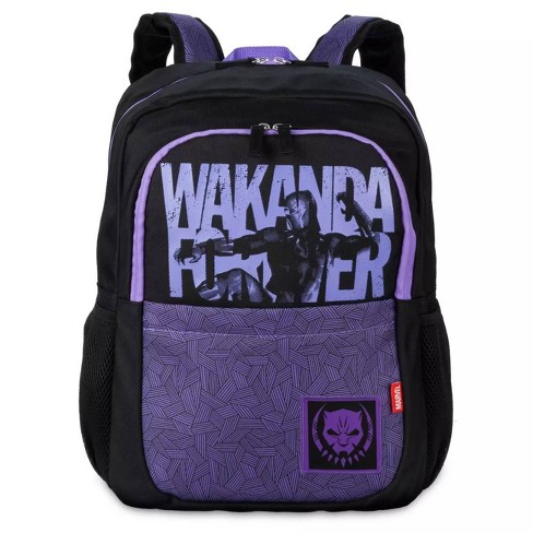 Kids Warehouse Marvel Avengers Black Panther 16 Backpack Full Size Backpack 