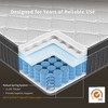 Swedrea Hybrid Mattress Medium Cooling Gel Memory Foam with CertiPUR-US and Oeko TEX Certified - 3 of 3