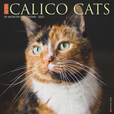 2022 Wall Calendar Just Calico Cats - Willow Creek Press