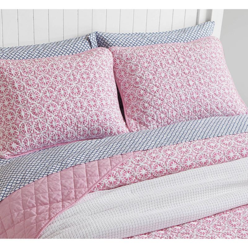 Due South Cotton Quilt Set Pink - Scout Home, 5 of 12