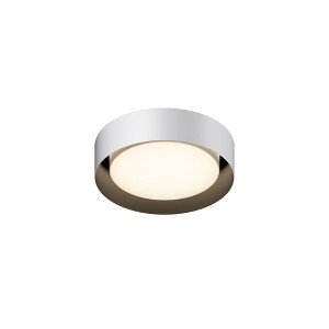 ET2 Lighting Echo 1 - Light Flush Mount in  White/Black - 1 of 1