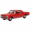 1963 Chevrolet Corvair Coupe Riverside Red with Red Interior 1/87 (HO) Scale Diecast Model Car by Oxford Diecast - 2 of 3