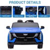 24V Licensed Cadillac Ride On Truck Car for Kids - 2 Seater Electric Vehicle w/Parent Remote Control, Smooth Start, for Boys Girls - 4 of 4