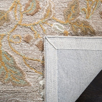 Gray Squirrel 2'3" x 10' Hand-Tufted Wool and Viscose Runner Rug