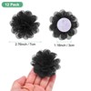 Unique Bargains Mesh Fabric Full Chiffon Flowers for DIY 12 Pcs - 3 of 4
