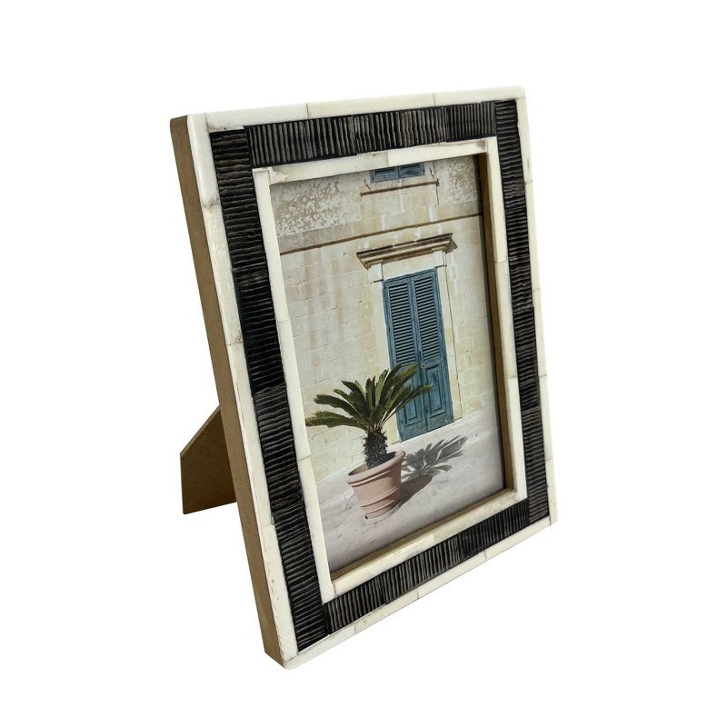 5&#34; x 7&#34; Scratched Bone Photo Frame Light Brown - Threshold&#8482;, 3 of 8