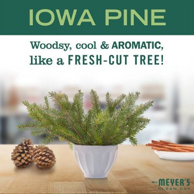 Mrs. Meyer's Clean Day Iowa Pine Holiday All Purpose Cleaner - 16 fl oz: Dye-Free, Paraben-Free, Phthalate-Free
