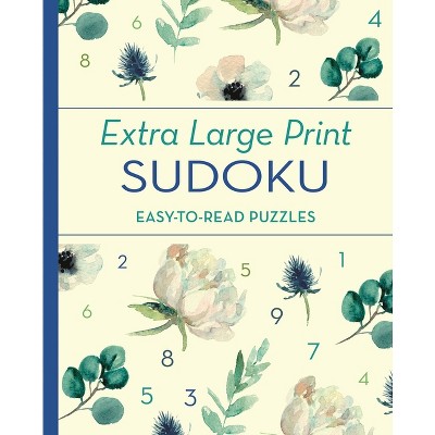 Extra Large Print Sudoku - (elegant Extra Large Print Puzzles) By Eric ...