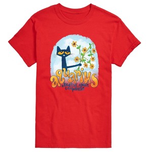 Men's - Pete the Cat - Aquarius Short Sleeve Graphic T-Shirt - 1 of 4