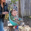 Sweeng Child Swing with Ease Z Adjust Harness Straps, Collapsible and Flexible Design, and Easy Hang Metal Hooks for Patio, Lawn, and Garden, Teal - 4 of 4