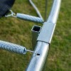 HomeStock 15 ft. Trampoline 7 Legs/7 Poles with Bonus Basketball Hoop - 3 of 4