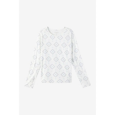 Hang Ten Solara Long Sleeve Sun Tee White