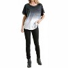 Women's Dip Dye Raw Edged Top - umgee - 4 of 4