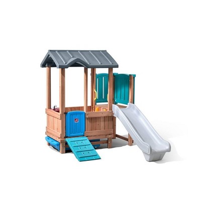 playhouse and slide set