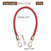 Unique Bargains PU Leather Braided Fashion Women's Handbag Purse Strap 2 Pcs - 2 of 4