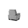 Chenille Upholstered Chair with Removable Back, Pillow-Top Arm Cushions and Foam-Encased Coil Spring Seating - 3 of 4