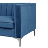 2-Piece Velvet Sofa Sets Contemporary Home Theater Seating Upholstered Couch Set for Living Room  - Morden Fort - 3 of 4