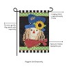 Scarecrow Friend Garden Applique Flag - 4 of 4