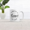 Crazy Dog T-Shirts Promoted To Fiance 2024 Mug Funny Family Wedding Announcement Coffee Cup-11oz - 2 of 4