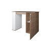 XIYUYEU Kitchen Island Table Combo with 1 Door and Open Storage for Kitchen, Dining Room - 4 of 4