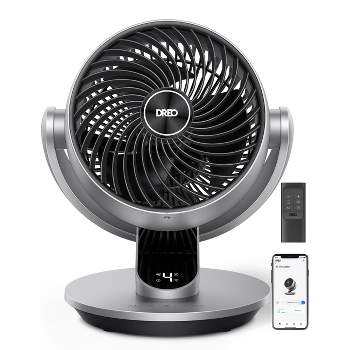 Dreo Smart 9" Air Circulator Fan Oscillation - Gray