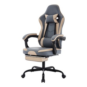 YOOCOZZ Gaming Chair,Ergonomic Chair with Footrest and Lumbar Backrest - 1 of 4